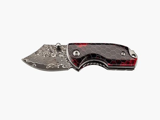 PUMA TEC Couteau Pliant en Damas, Résine