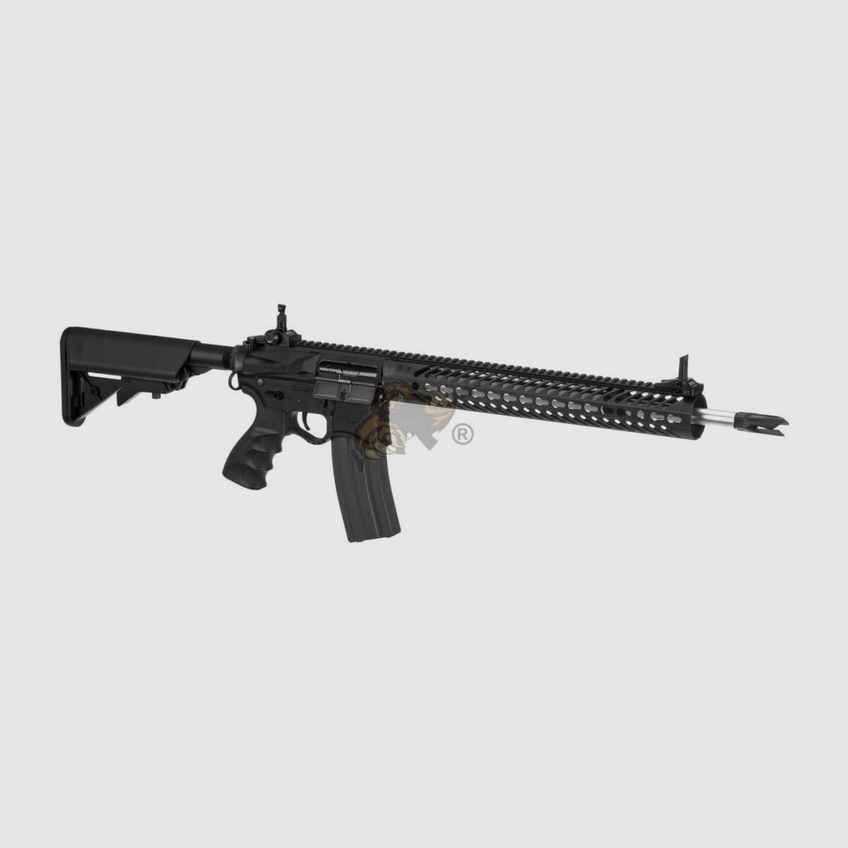 G&G Seekins Precision AR15 SBR8 Schwarz Airsoft S-AEG frei ab 18