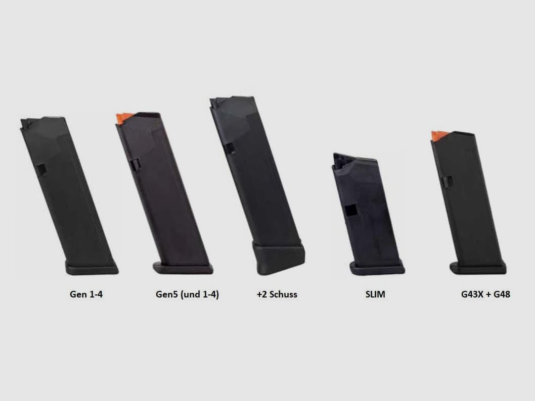 Chargeur GLOCK pour 33 .357SIG, 9 coups, image 2 sur 4