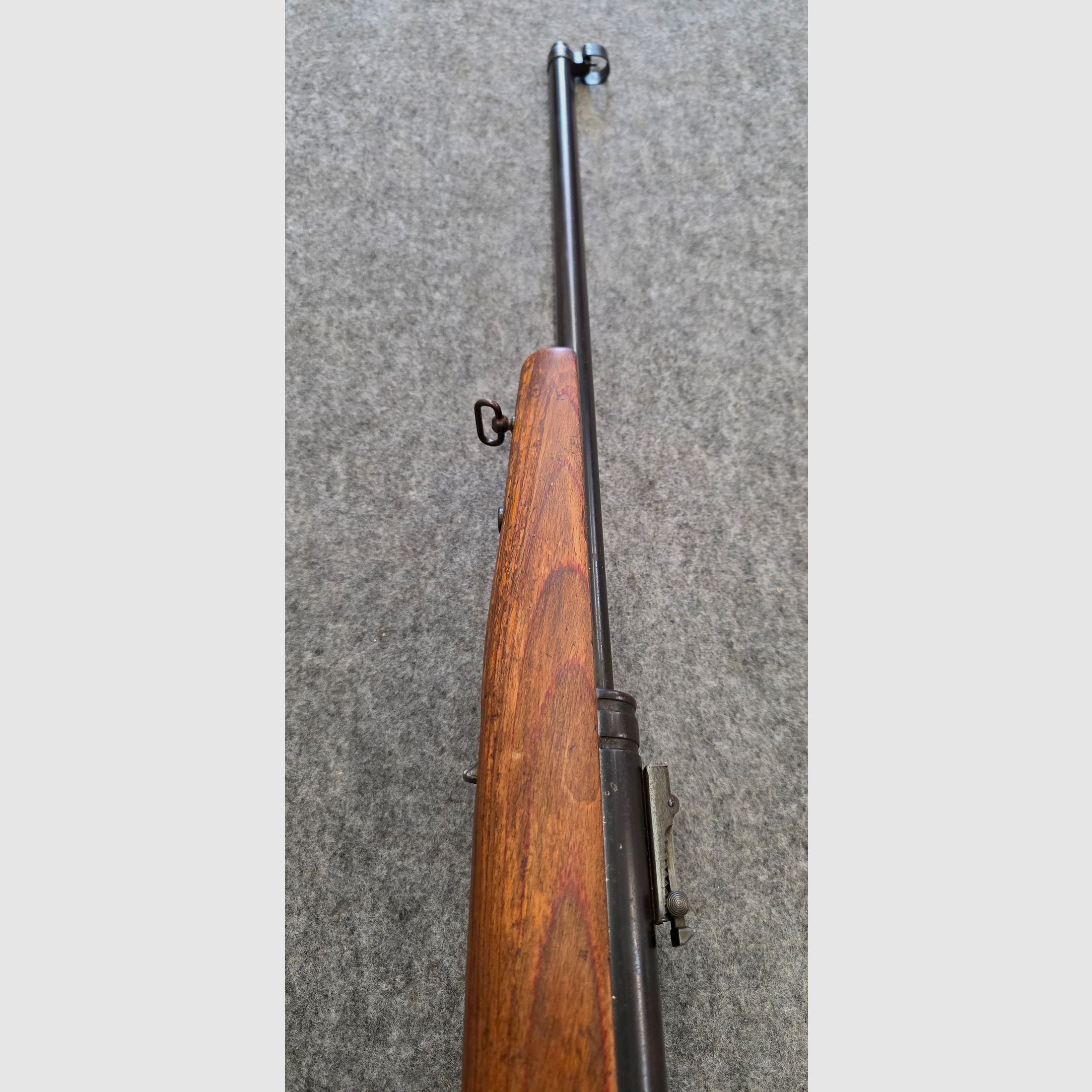 Haenel Mod. 49a z kolbą z drewna warstwowego z 1957 roku w dobrym stanie, samopowtarzalny, nie 310
