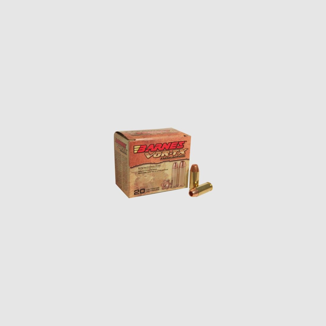 Barnes VOR-TX 10mm Auto 155GR XPB Hollow Point 20 Patronen