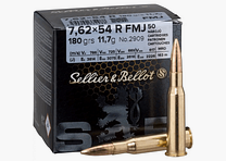 Sellier & Bellot 7.62x54 R pełnopłaszczowy 11,7 g/180 grs 50 szt.