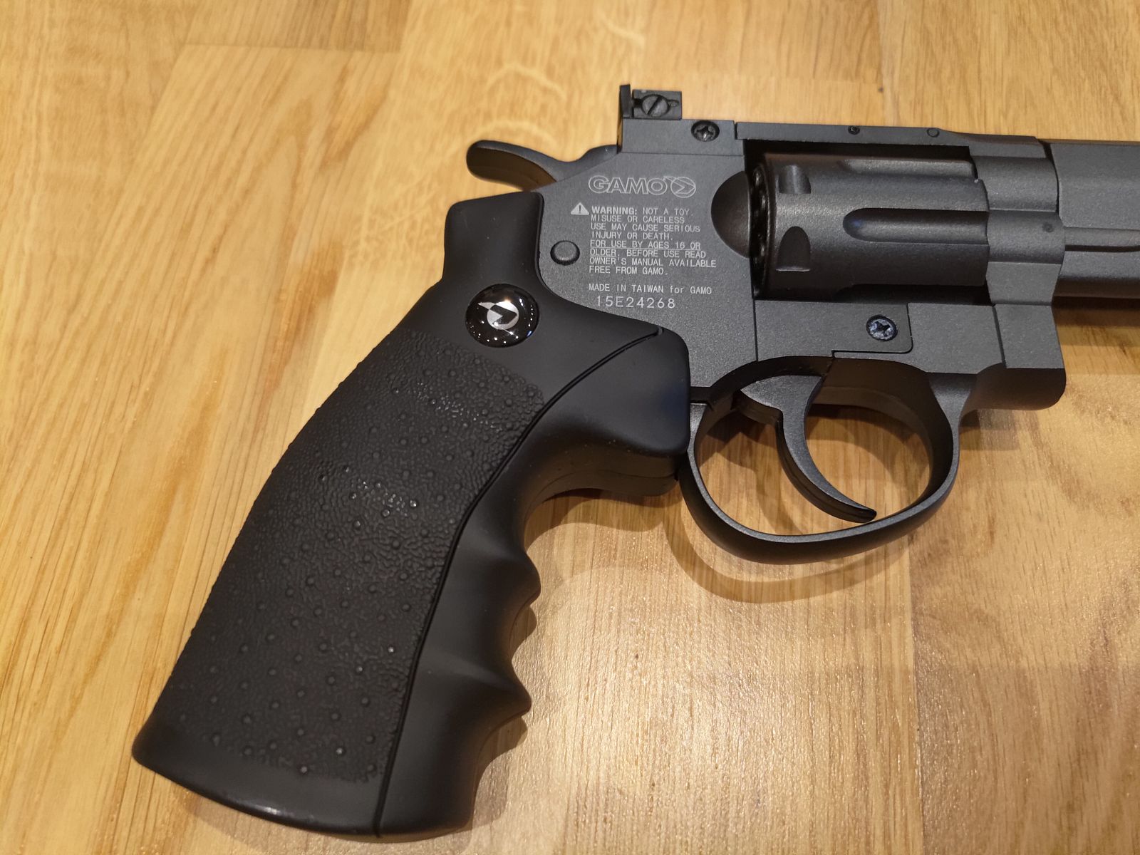 Gamo Co2-Revolver PR-776 4,5 mm Diabolo mit viel Zubehör