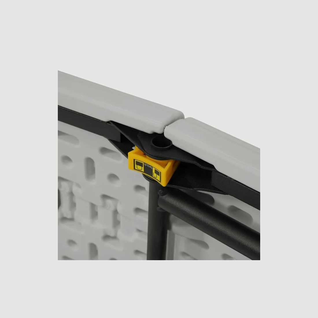 NC3404 Klappbare Gartenbank 183cm in Weiss