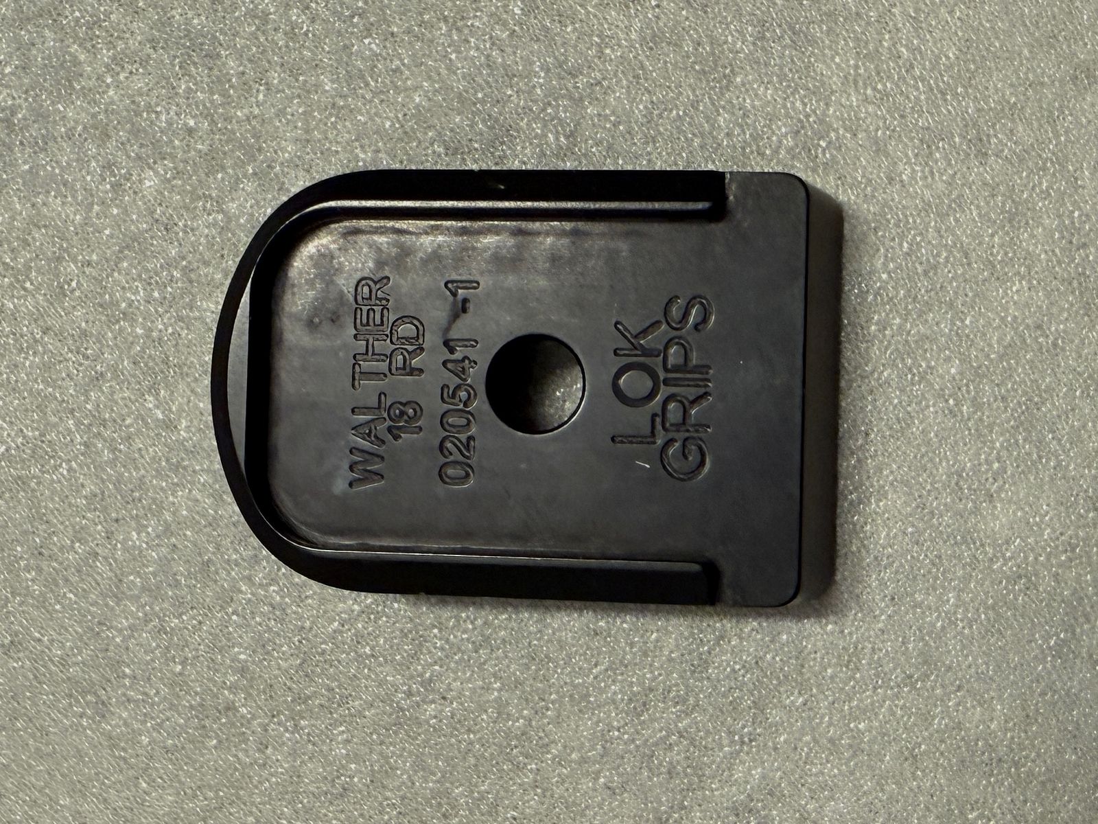 NEW 6x Lok Grips Magazine Base made of aluminum for Walther PDP Full Size Magazine