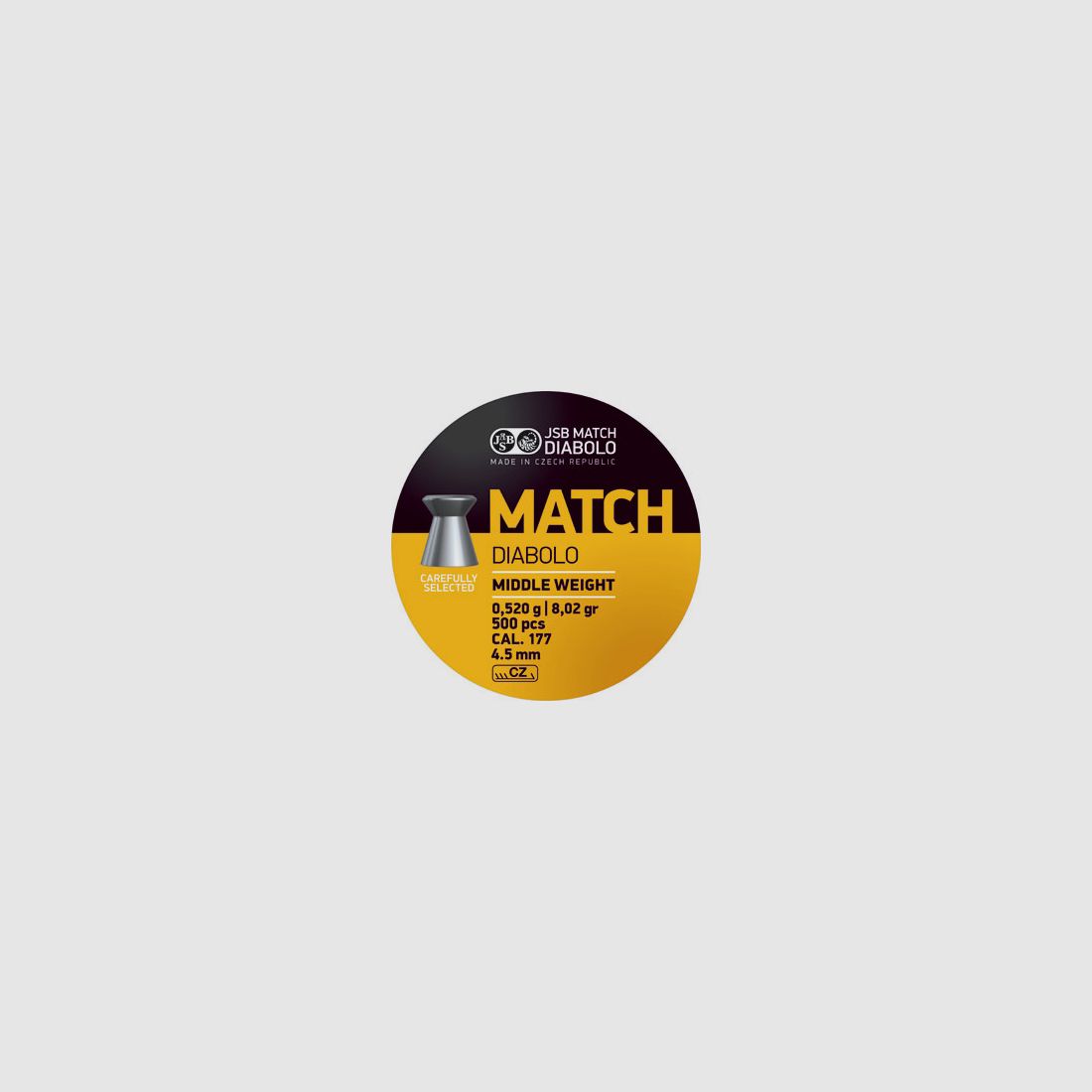 JSB Match Mittel 0,52g 4,49mm Diabolo Munition