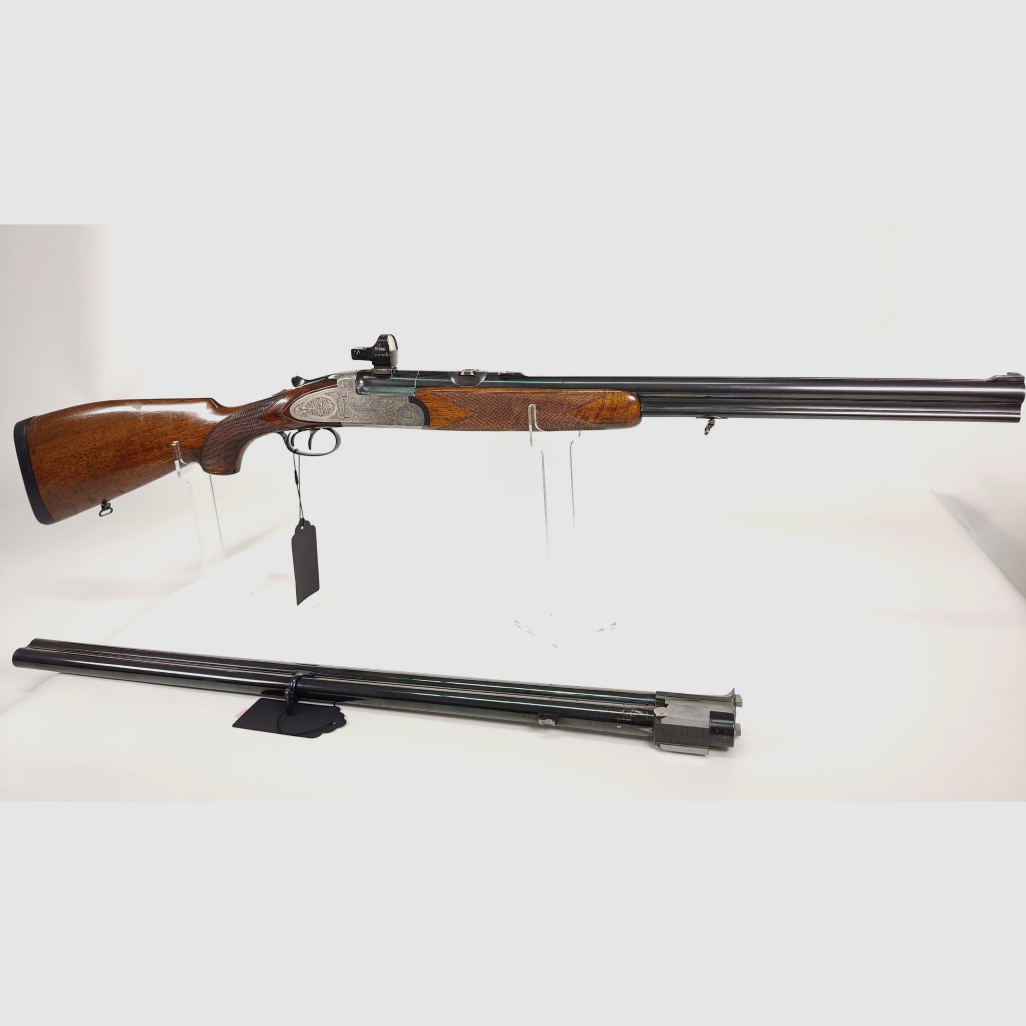 Antonio Zoli Bockbüchsflinte 7x65R / 12/70 mit Wechsellaufbündel und Burris FastFire II