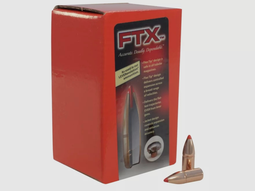 Hornady Pocisk .30/.308 FTX Karabin 135GR 100 Sztuk
