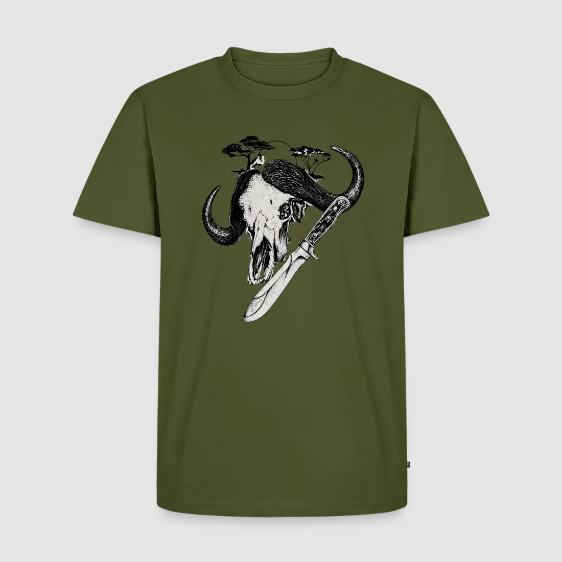 PUMA T-Shirt Premium da Uomo "White Hunter – Big Game"