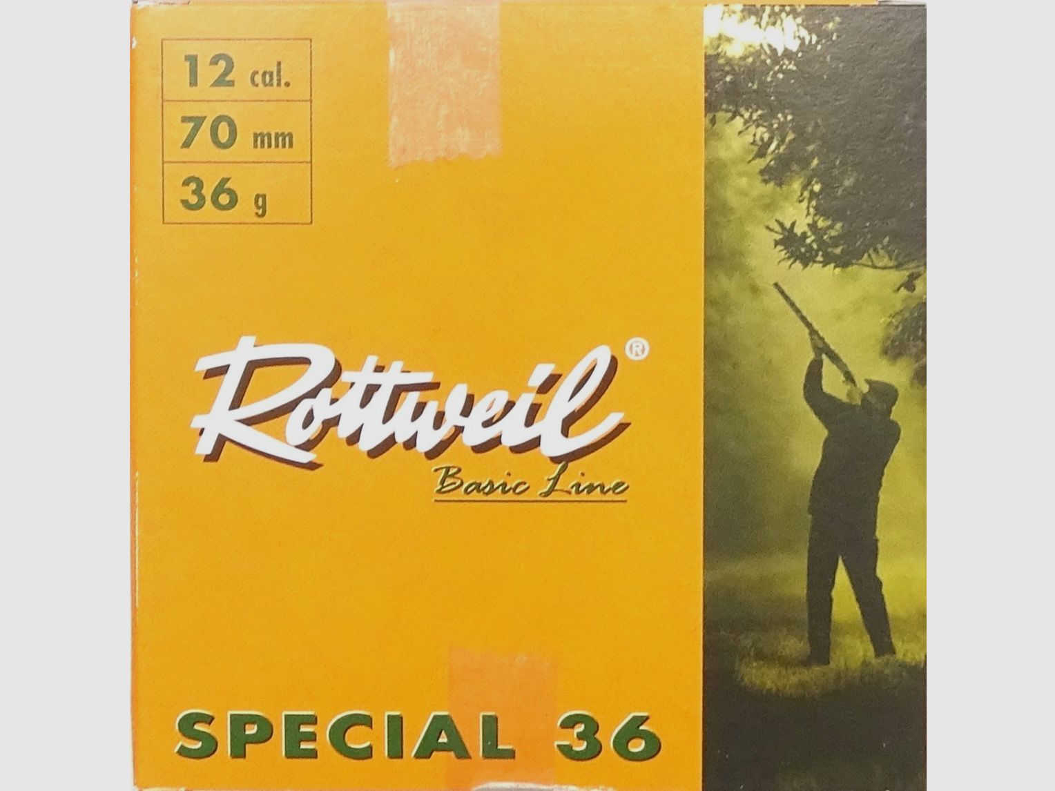 Rottweil Basic Line Special 36 - 3,2mm – Kaliber 12/70- 25 Schuss