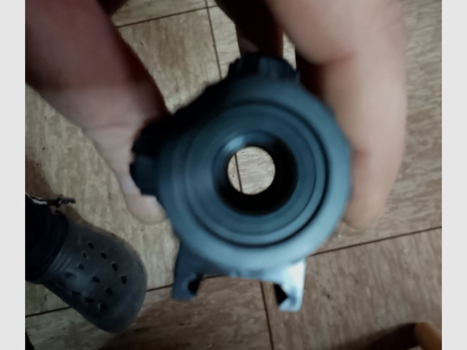 2 pcs. foldable sight magnifier dummy optics sight magnifier as good as new Airsoft Softair rifle Paintball