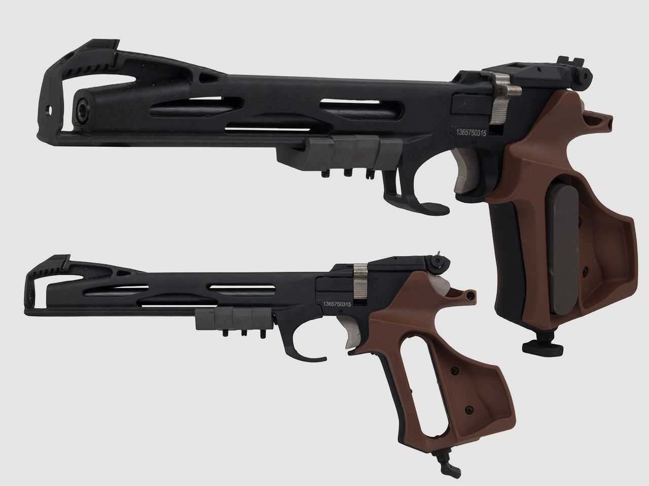 CO2 Match Pistole Baikal MP-657 Kunststoffgriff Kaliber 4,5 mm (P18)