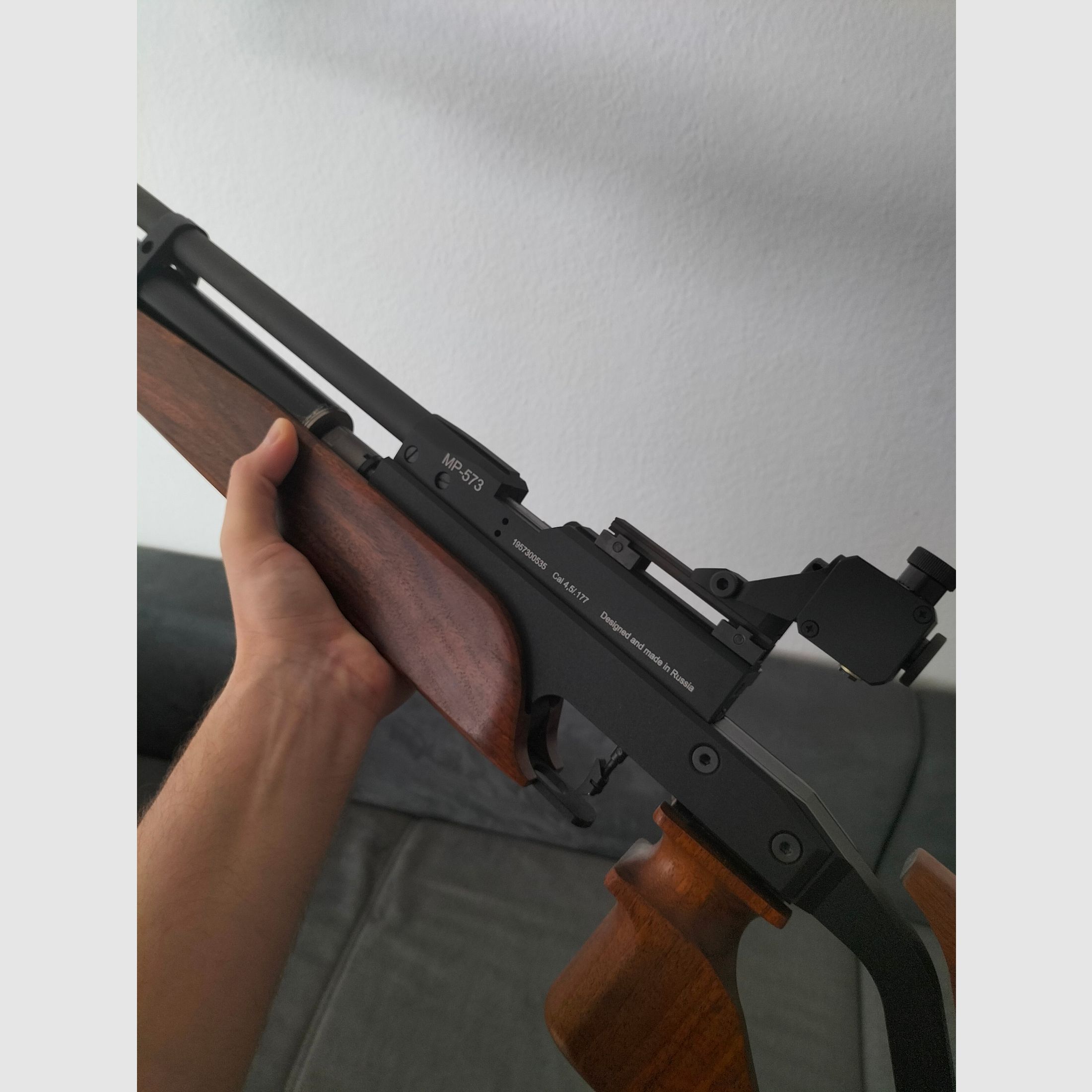 Baikal MP-573 PCP Luftgewehr Rarität