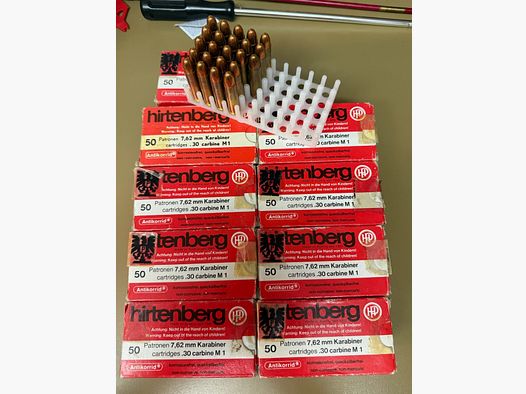 .30 Carbine Hirtenberg (rare!)