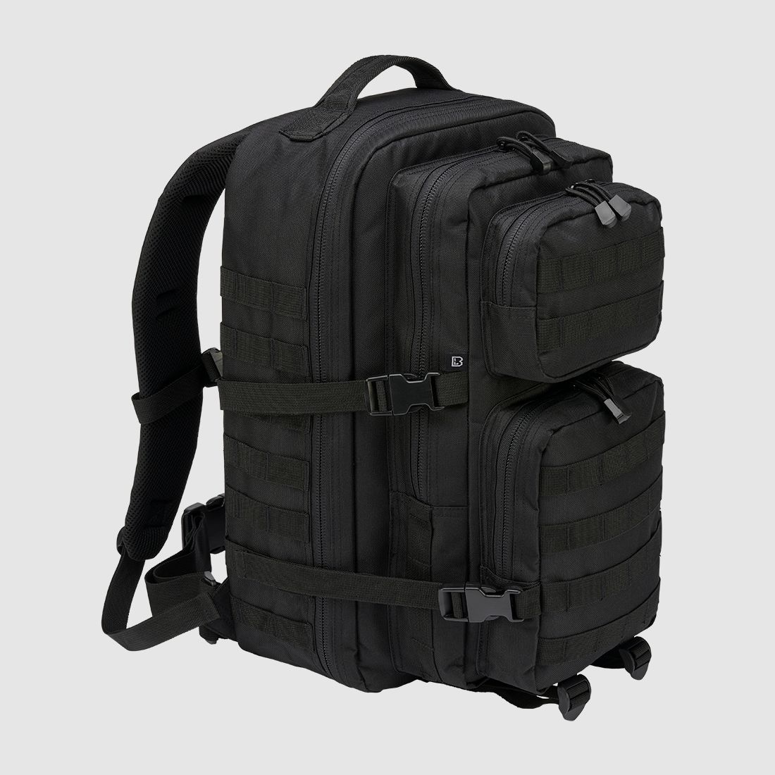 Brandit US Cooper Large  Farbe: Black – Mehrzweckrucksack (40-Liter-Klasse)