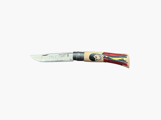 COLTELLO – OPINEL – N.7 INOX REALIZZATO A MANO CON LUPIN III