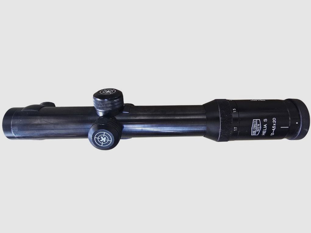 gebr. FN B25 mit SEM montiertem KAHLES Helia S 1,1-4,5x20S Abs. 4 mit WECHSELLAUF Kal. 20/70 LL66cm, 3/4-1/1, #F0124, Zustand: Sehr gut, Bild 3 von 10