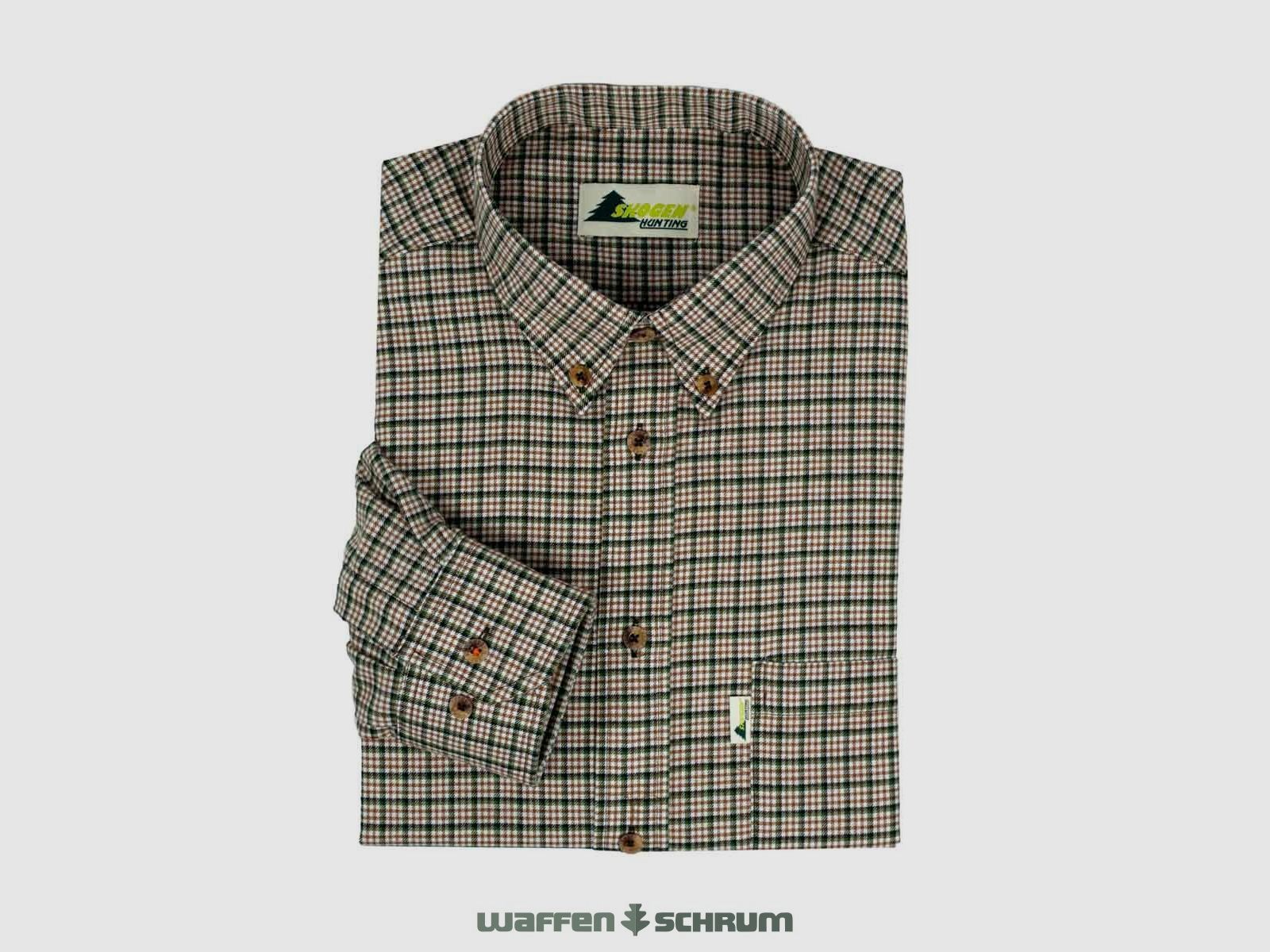 Forest Shirt 1/1 Sleeve Natural/ Olive