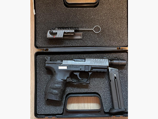 Walther P22Q "Tungsten Gray" – pistola de fogueo 9 mm P.A.K. (Umarex/Carl Walther), venta privada