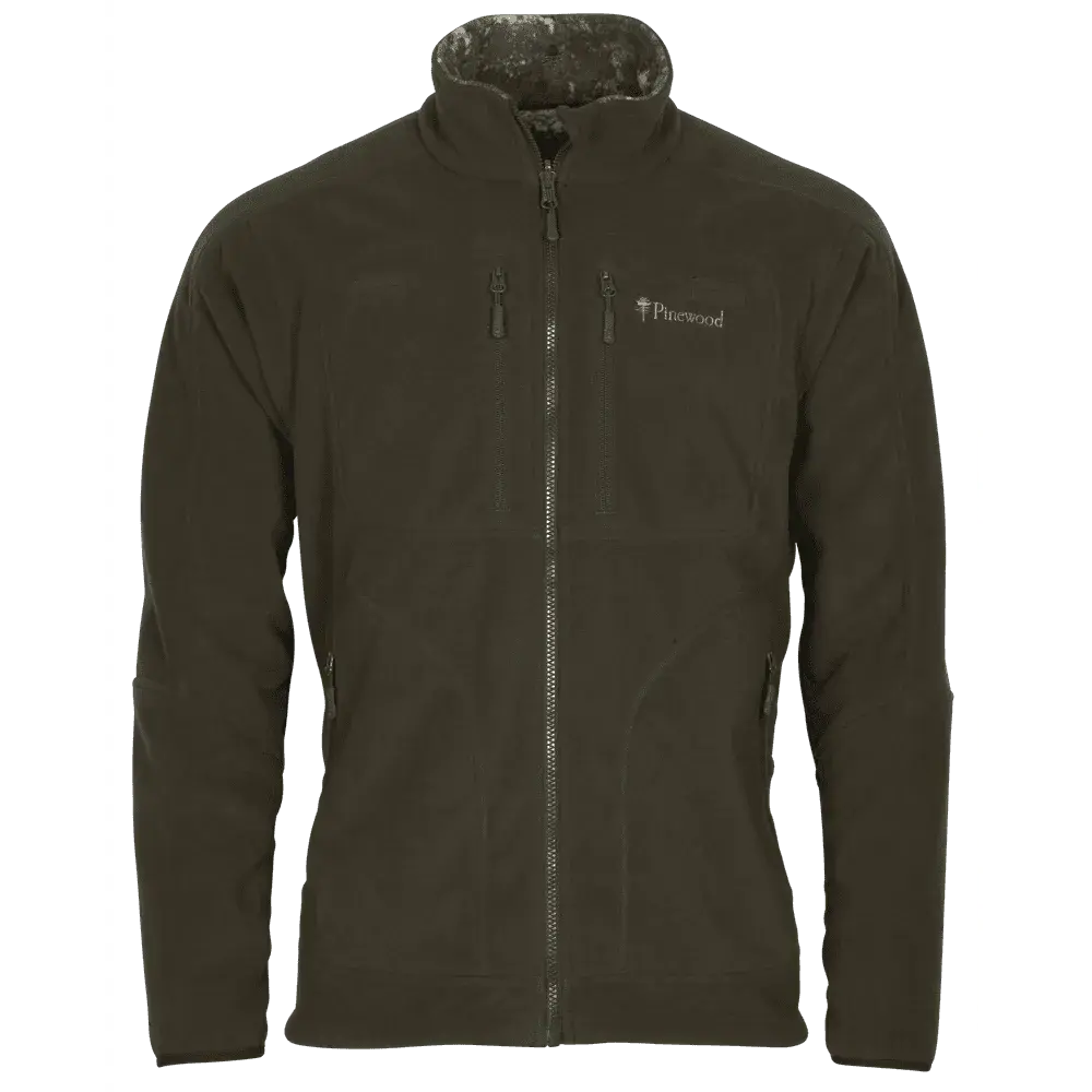 Wende-Fleecejacke Braun Furudal Pinewood, Bild 6 von 8
