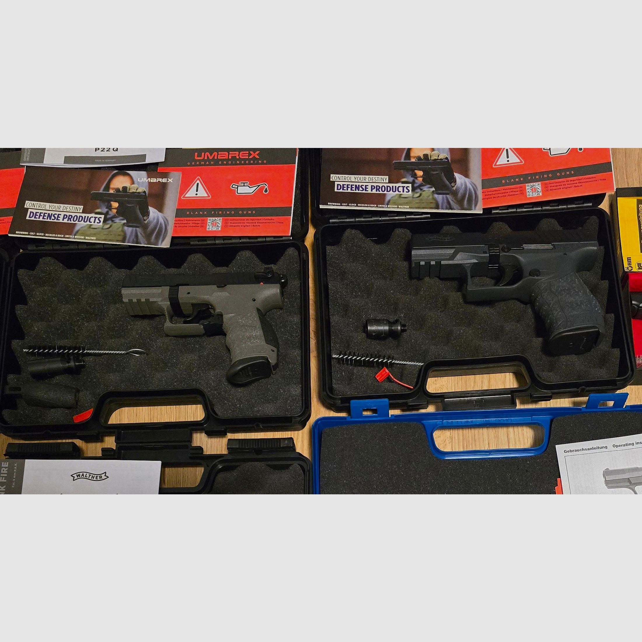 Schreckschusswaffen Walther P99 P22 Sonderedition