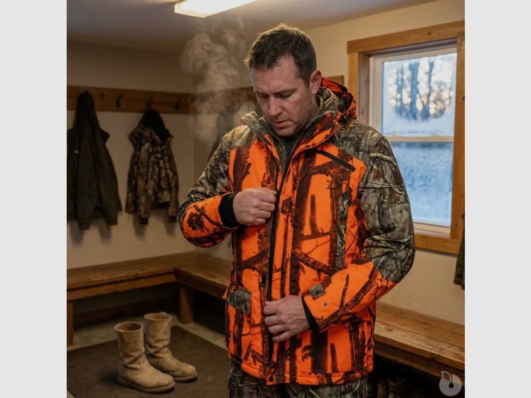 Weste Jagd Grand Nord Ghostcamo wasserdicht CE, Bild 1 von 6