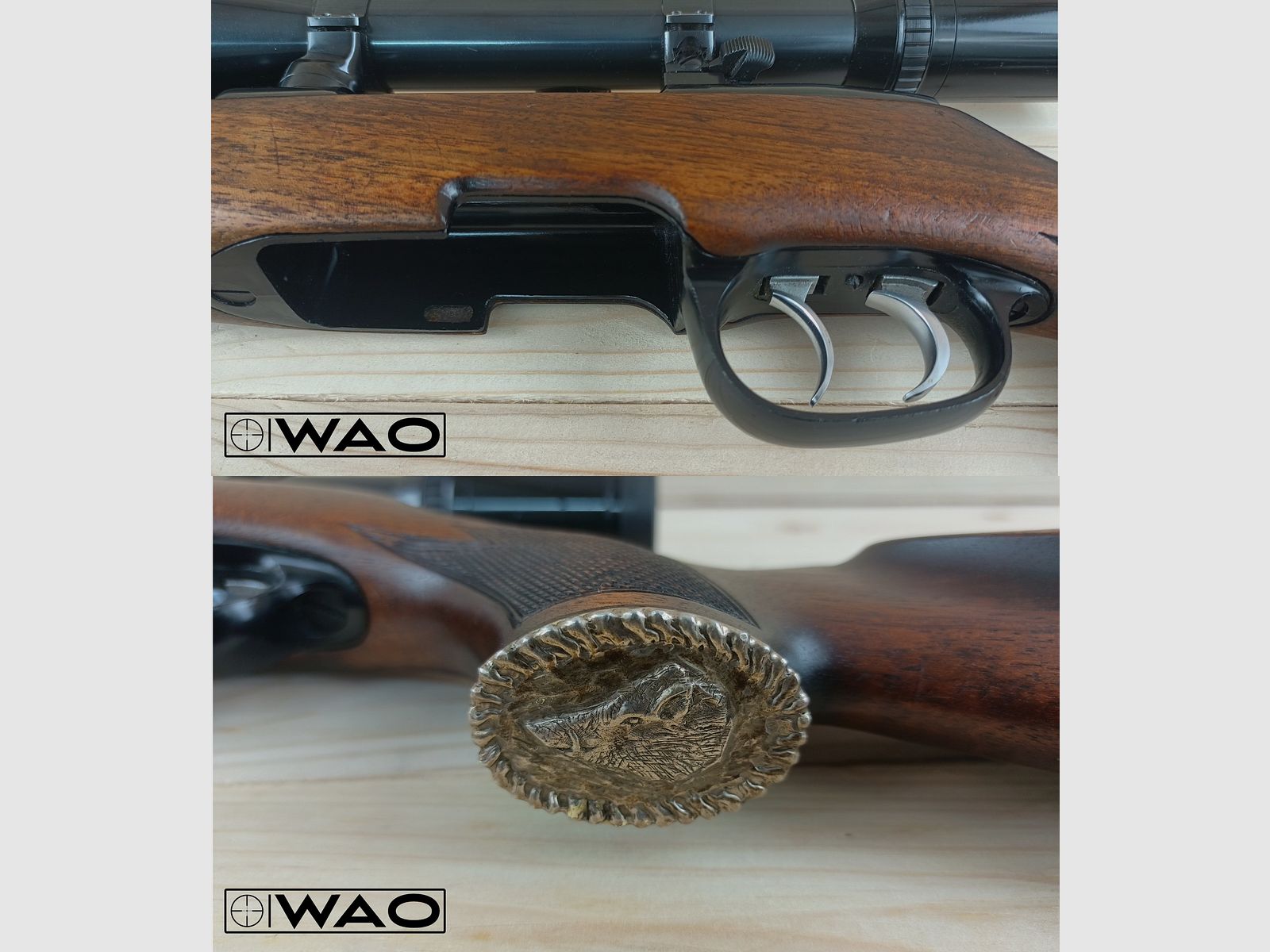 Steyr Mannlicher M, Kal. 7,5x55 *mit Gold & Swarovski Optik*