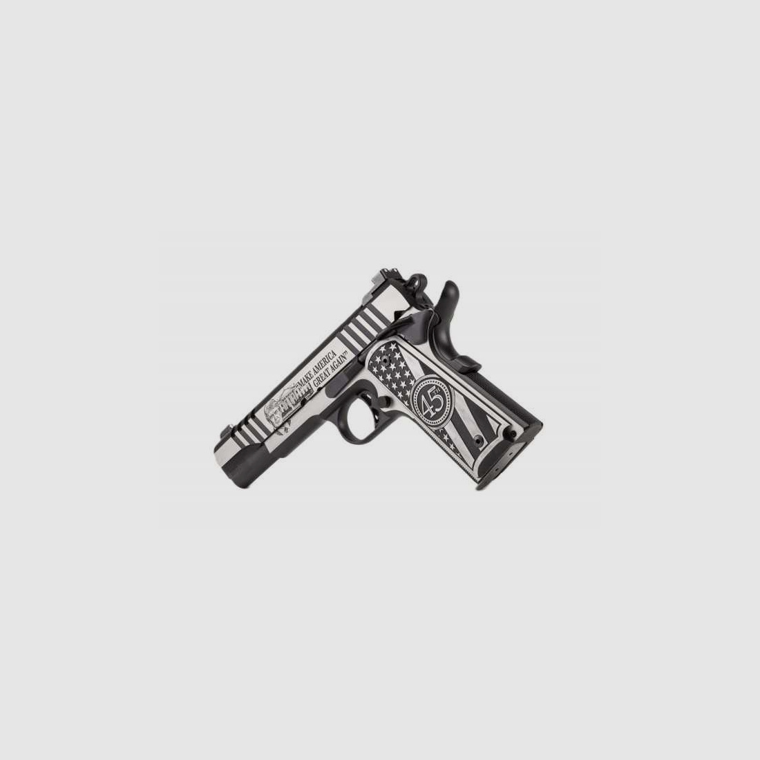 Auto Ordnance "Trump One" 1911 TCAC14N .45 ACP President Custom Pistole