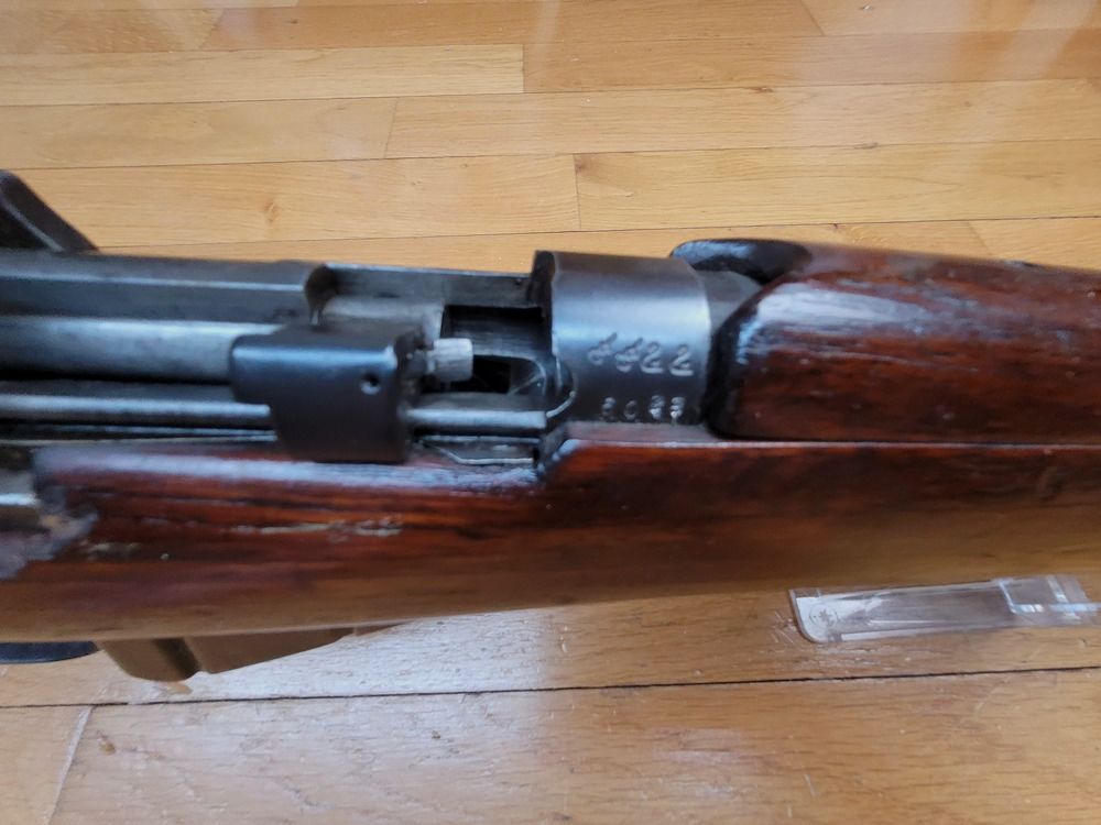 Uncommon rifle LEE ENFIELD MKIII star – Order from Siam of 1919 – Regiment of the Wild Tigers of King Rama VI – BSA manufacture from 1919 – Cal. 303 British – Very good barrel – Rare variant of the LEE Enfield in excellent condition, image 17 of 27