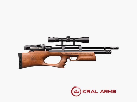 PCP-Karabiner KRAL Breaker. Holz Kal. 5,50 mm – 24 Joule