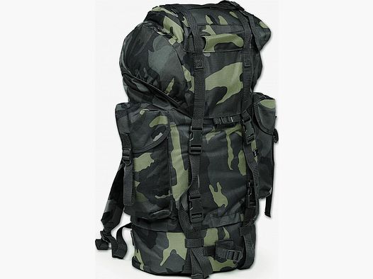 Kampfrucksack 65 Liter - Dark Camouflage / dunkles Tarn