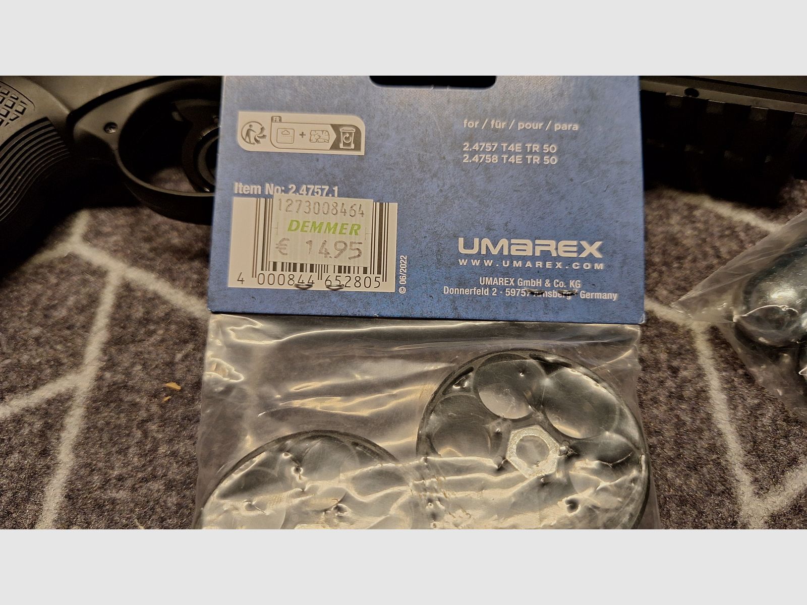 TR50 Gen2 T4E Revolver Co2 cal .50 - Neu!