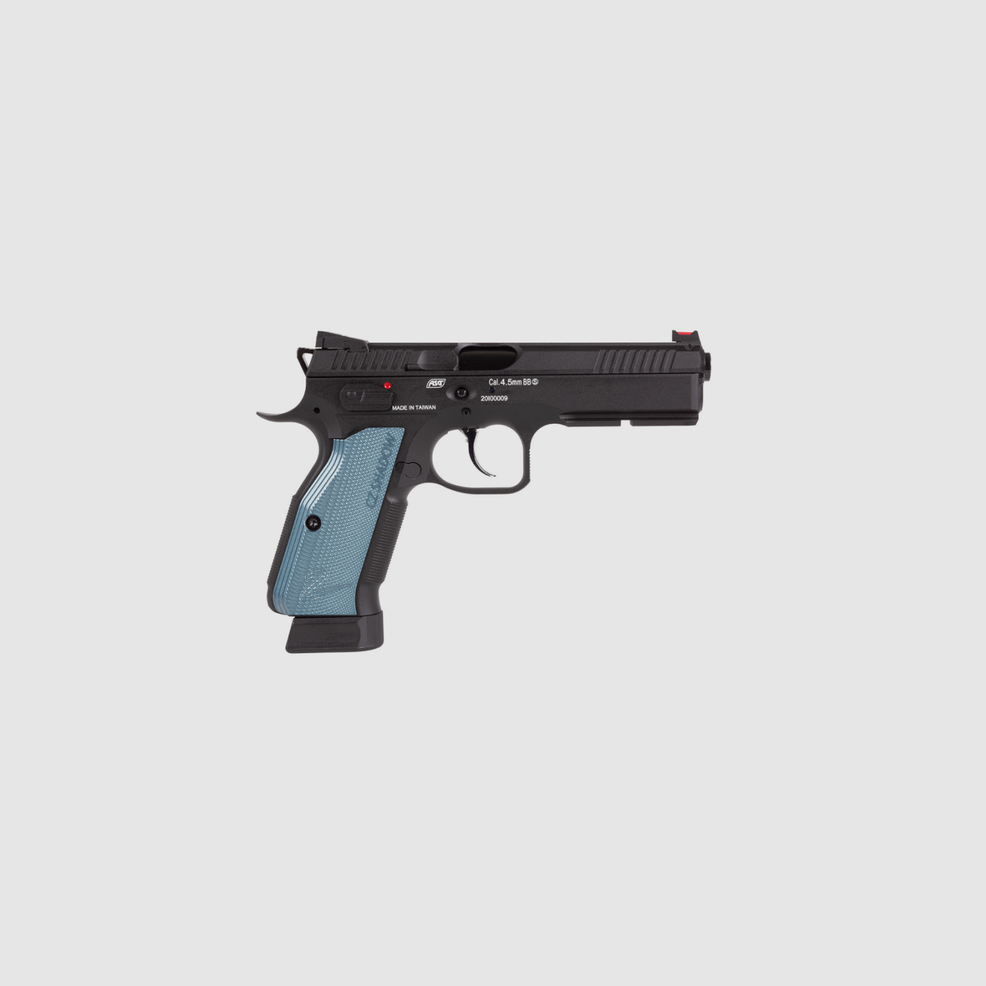 ASG – ACTION SPORT GAME Pistolet CZ SHADOW II Blow Back Combi Métal Complet – 4,5 mm Co2