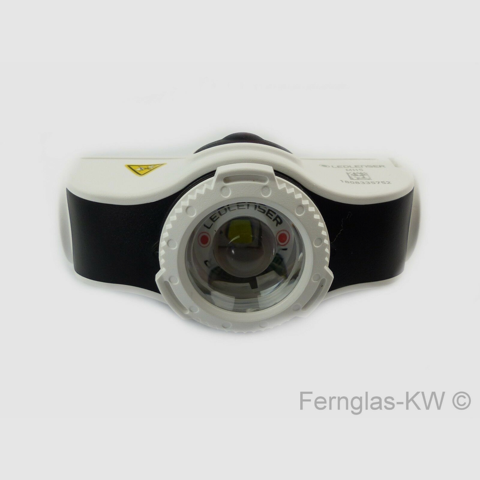 Ledlenser 500950 LED Kopflampe Stirnlampe MH5 Schwarz Weiß 400 Lumen mit Akku