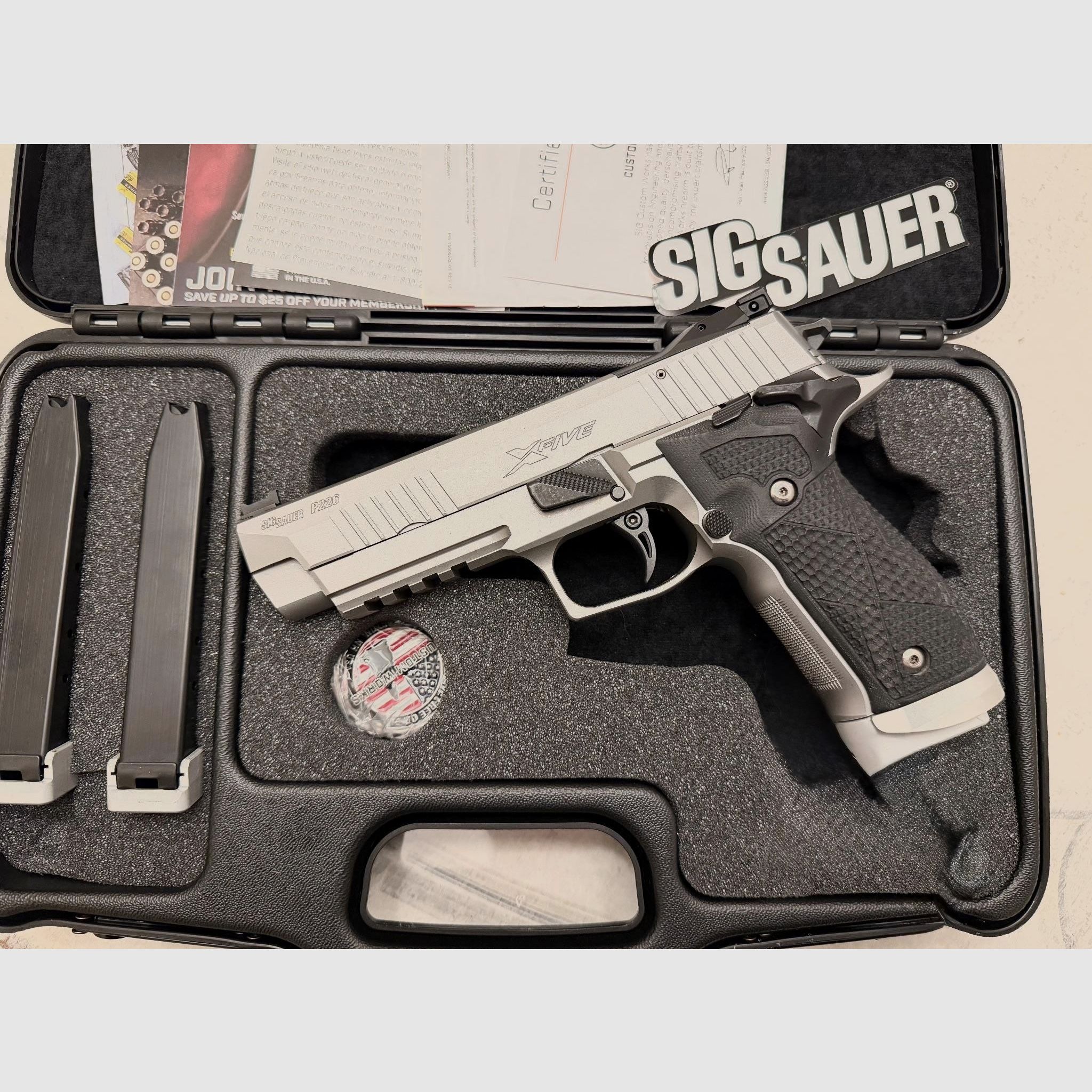 SIG Sauer P226 X-Five STAS Custom Works, cal. 9 mm Luger