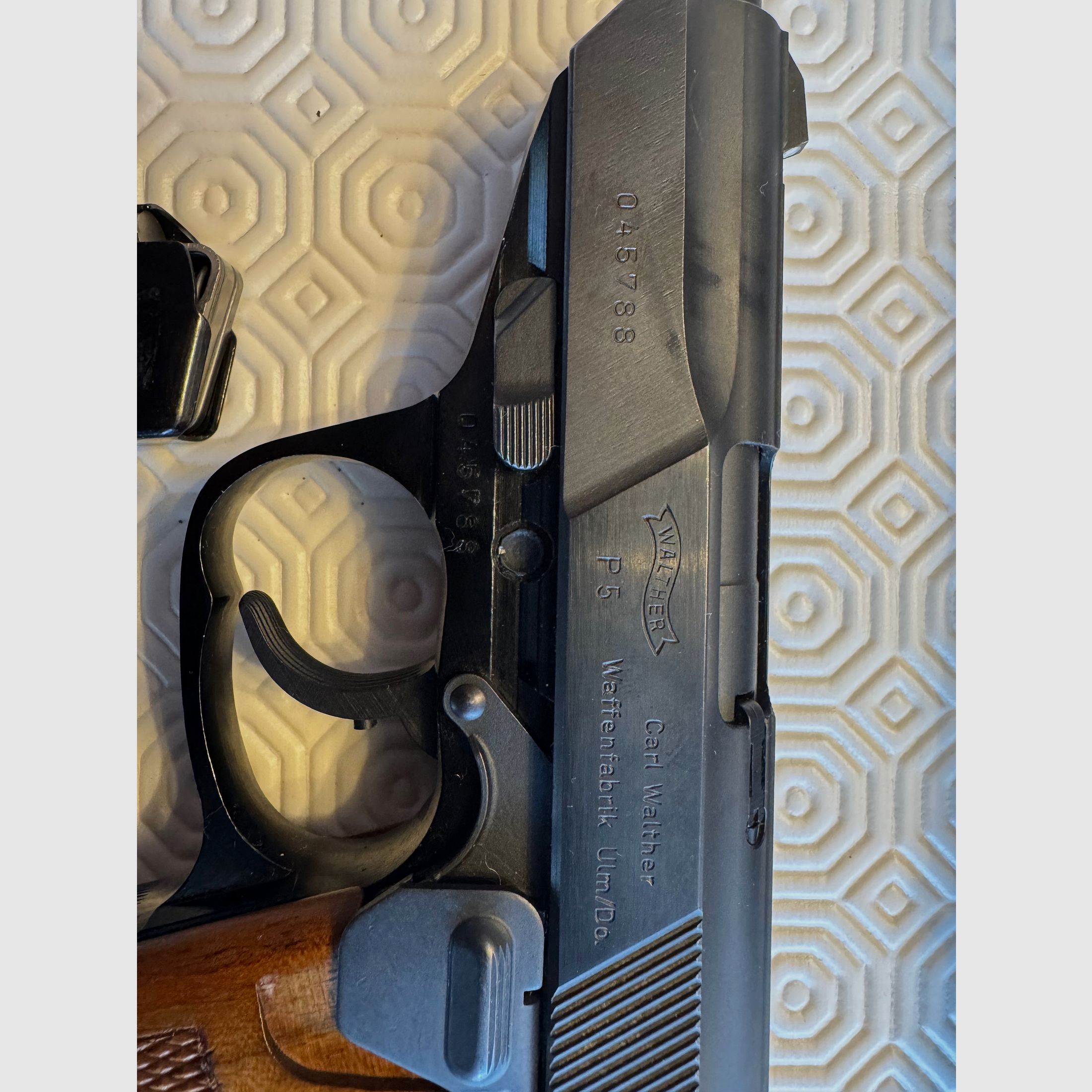 Walther P5 – calibre 9 × 19 – peu utilisé (env. 20 coups)