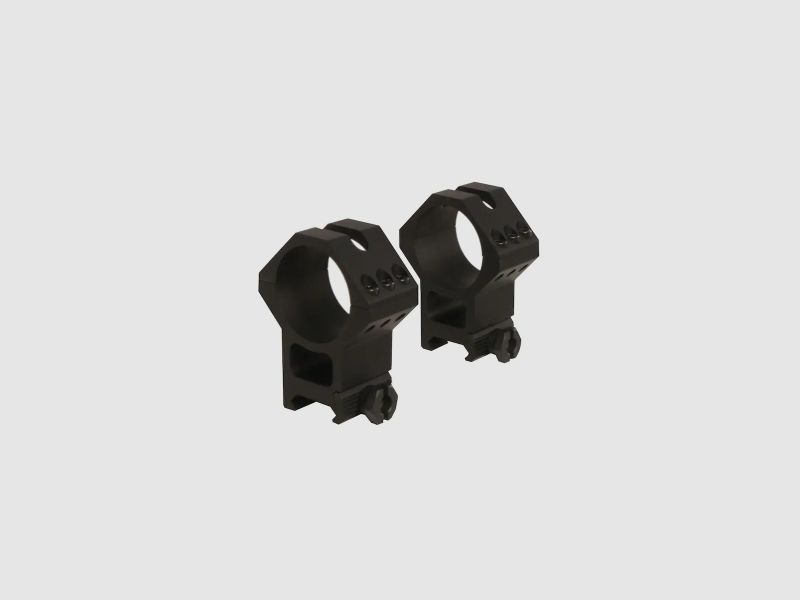 Weaver Tactical 6-Hole Picatinny Ringe matt schwarz 34mm extra high