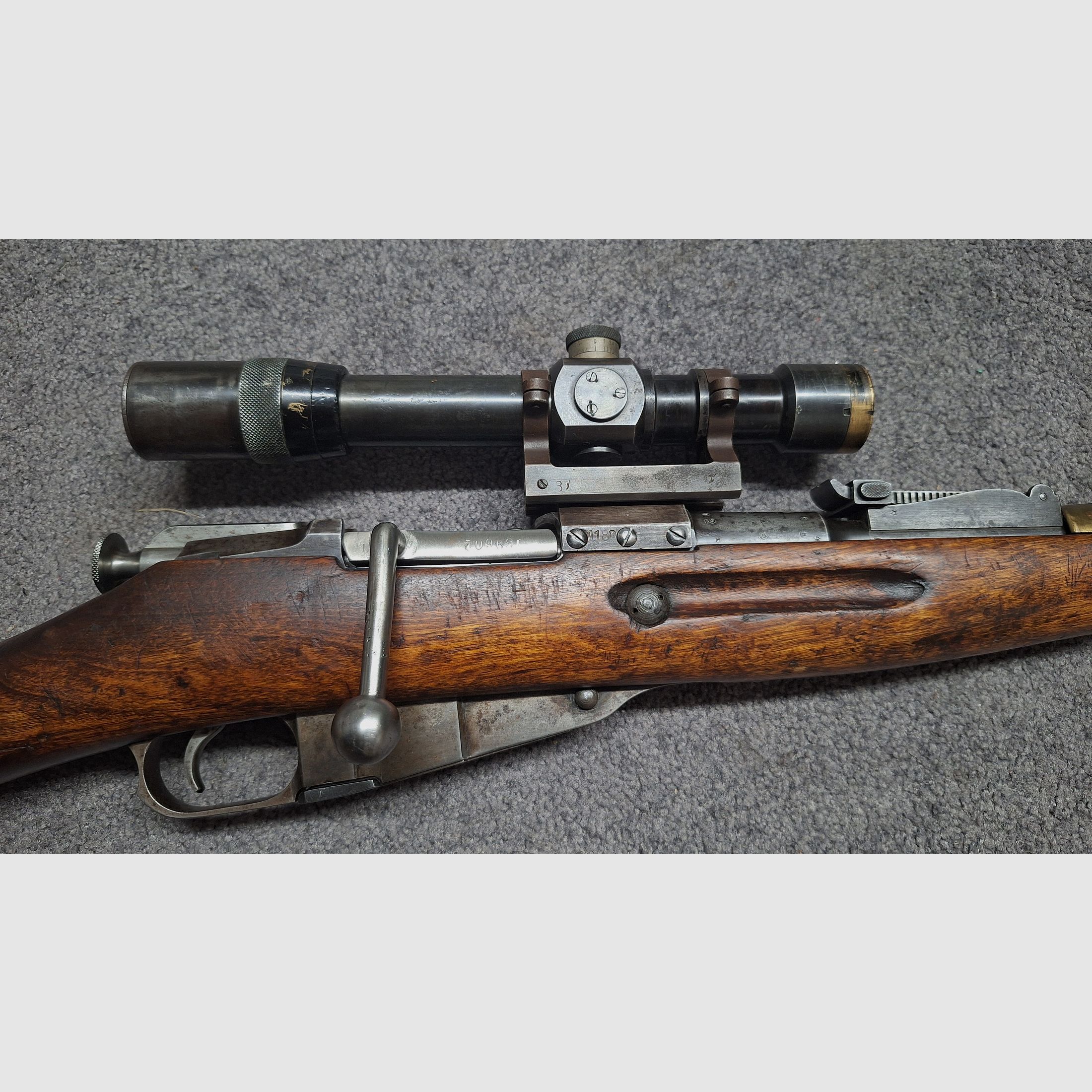 Mosin Nagant Tula 1935 PE Scharfschütze mit Smirnskiy Montage 7,62x54R, Bild 5 von 11