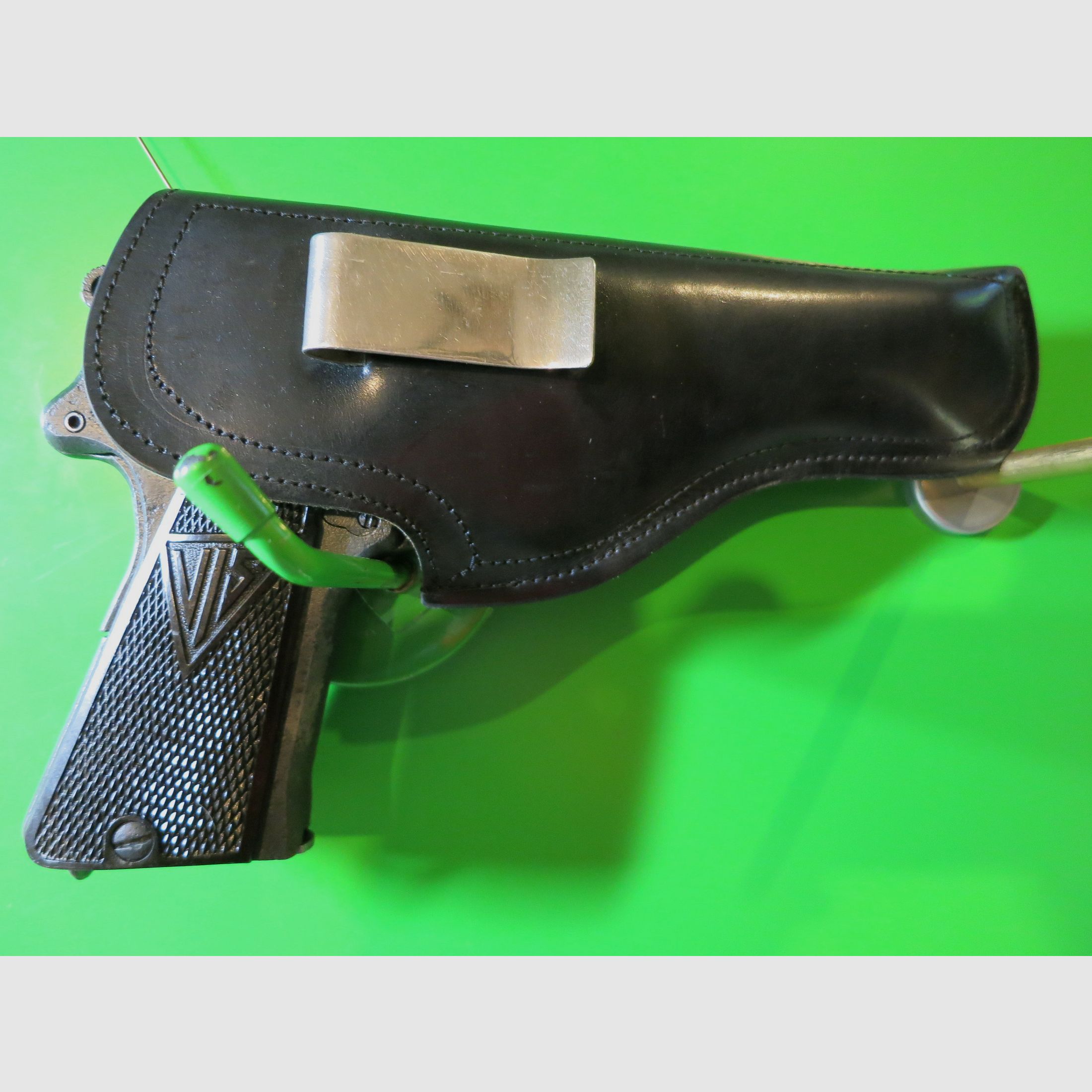 Pistolen-Holster Viking Mexico Nr. 8002 75, Clipholster, Pistole z. B. Colt 1911 bis 4,5"