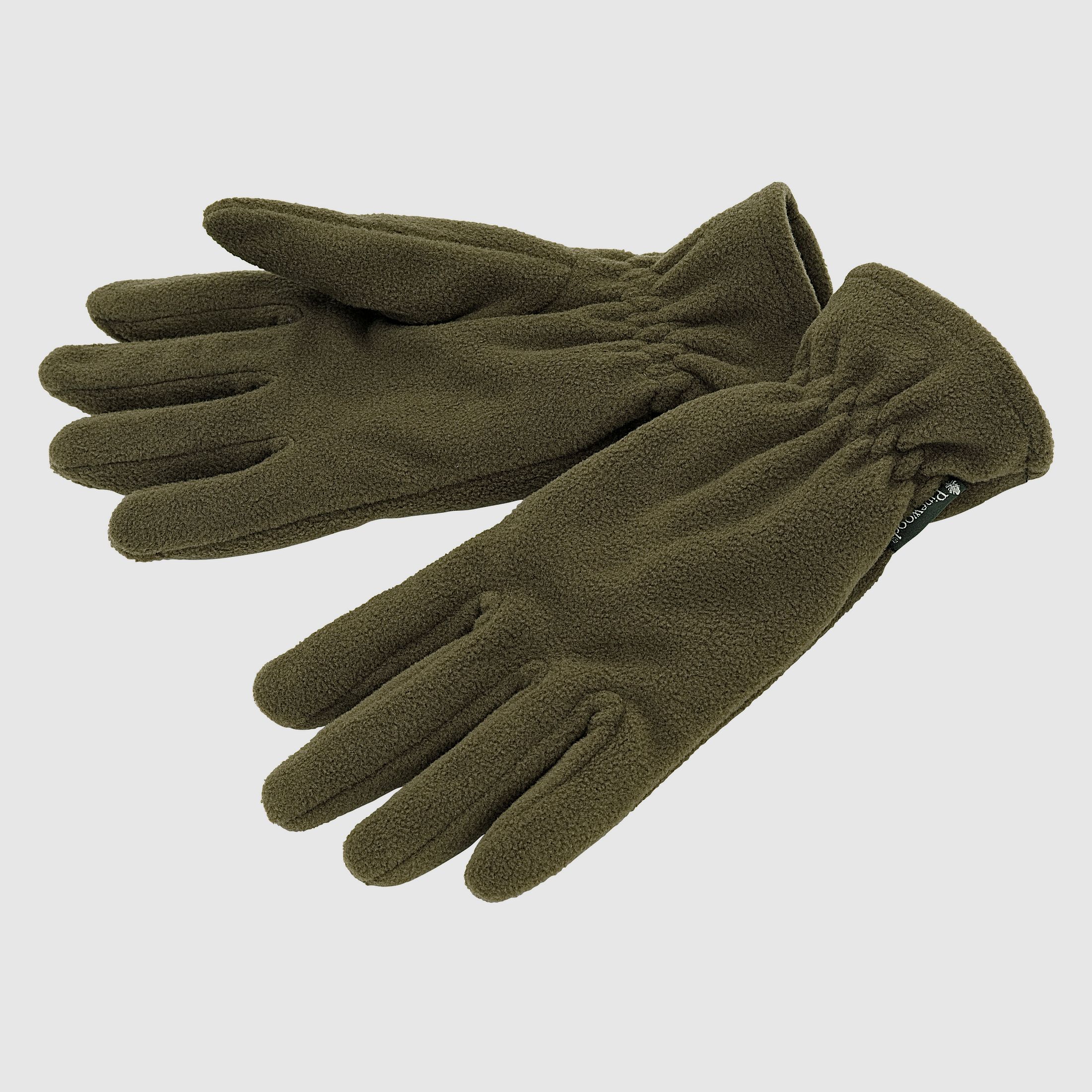 Pinewood Samuel fleecehandschoenen maat XL jachtgroen