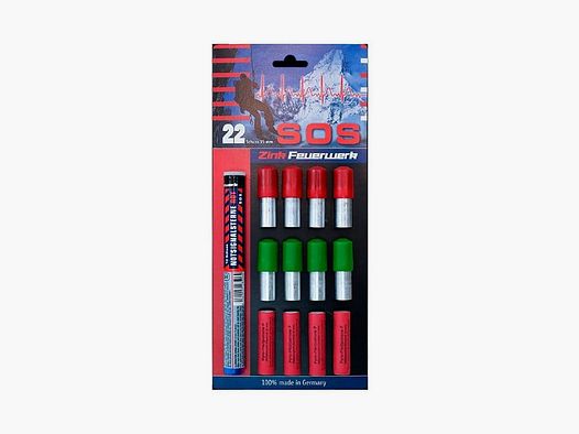 Zinc Fireworks SOS Set 22-piece 15 mm
