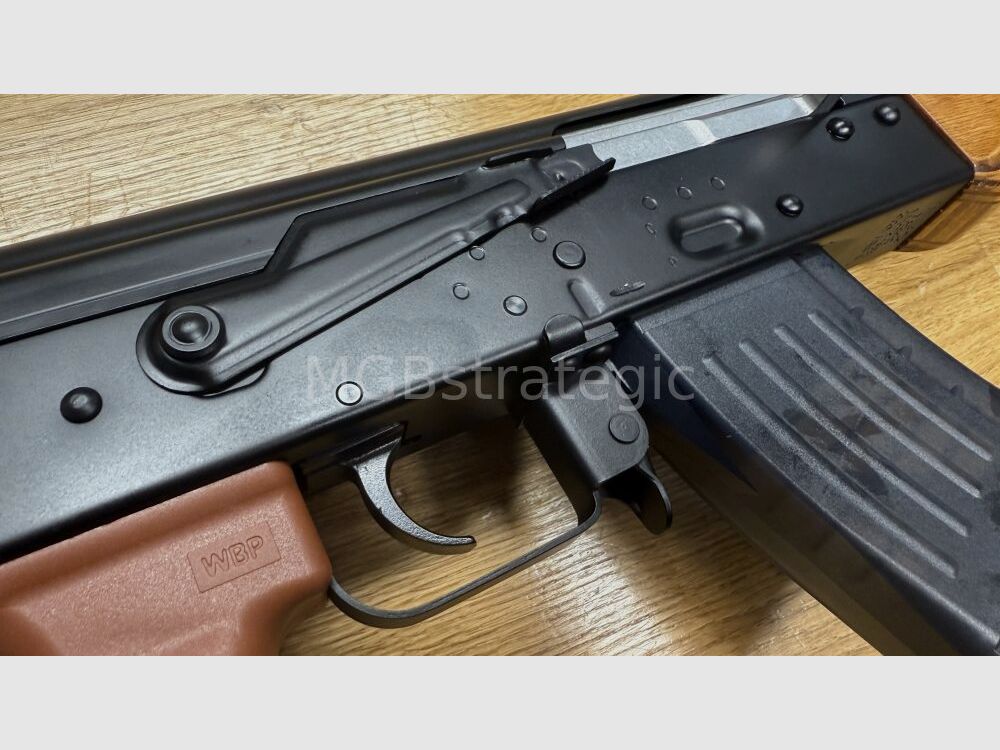 WBP Mini Jack - rifle semiautomático 7,62x39 - sistema AKM AK47 AK74 con culata de madera laminada - MiniJack