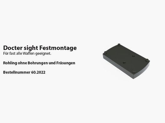 Wyss Docter Sight montaggio fisso grezzo
