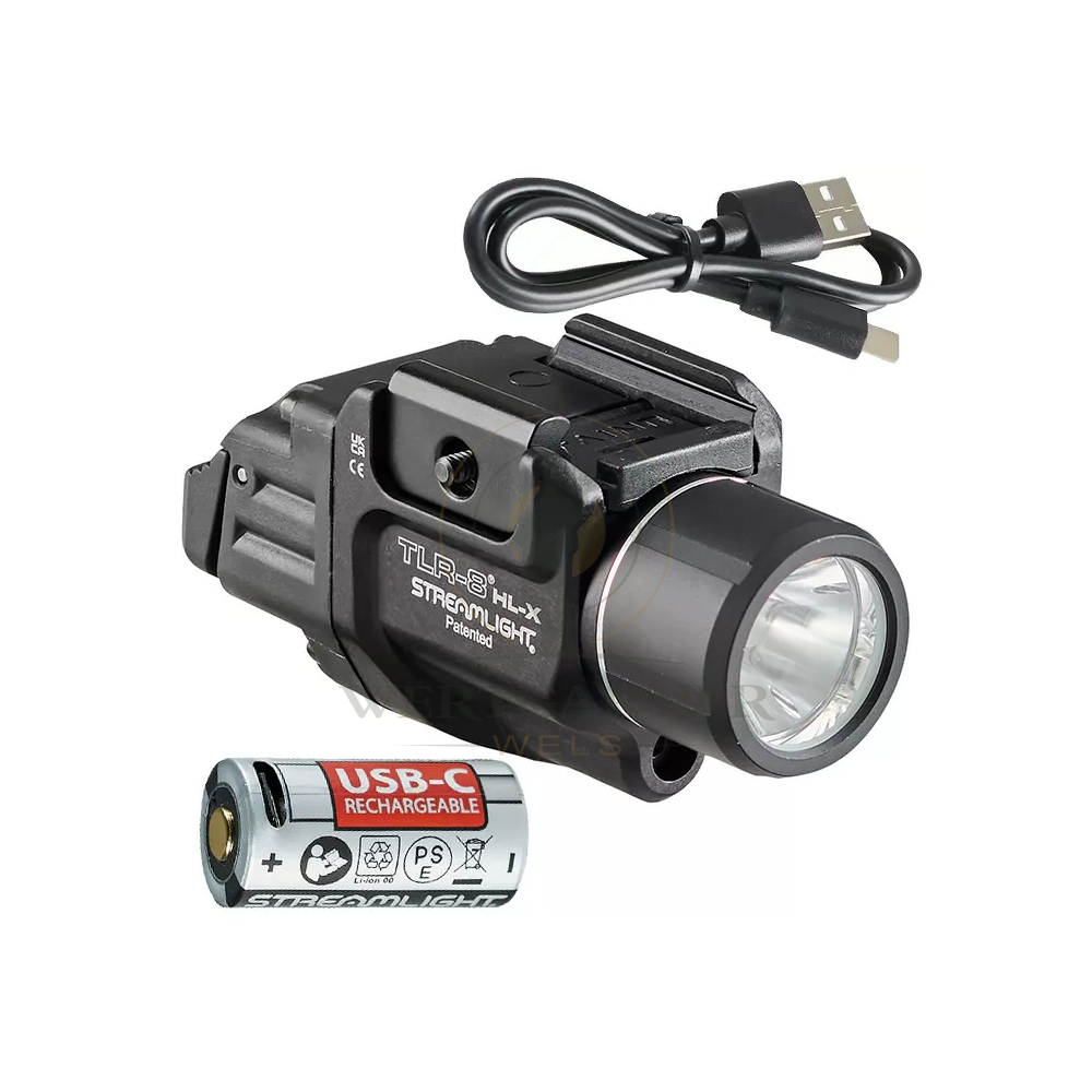 Streamlight TLR-8 HL-X USB 1000 Lumen | Red Laser | Battery, image 2 of 6