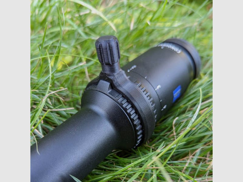 Dla Zeiss Conquest V4: Szybka dźwignia do ustawiania powiększenia