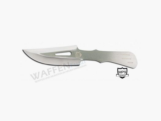 Throwing knife made of sharpened blade