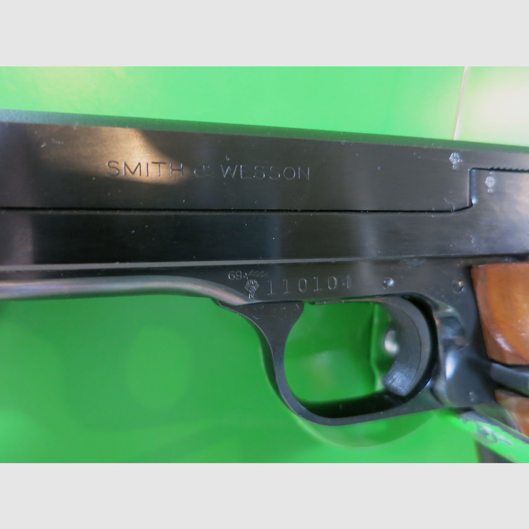 Smith & Wesson Modèle 41, .22lr, Pistolet de sport, Nill-Griff       #1