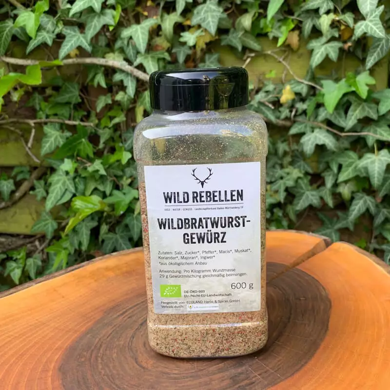 WildRebellen Wildbratwurst Gewürzmischung, billede 1 af 2