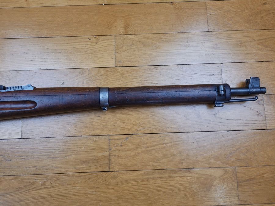 Schweizer Büchse K11 – gerade Bewegungsschluss Schmidt – Originalkaliber – Mononummer – TBE-, Bild 5 von 19