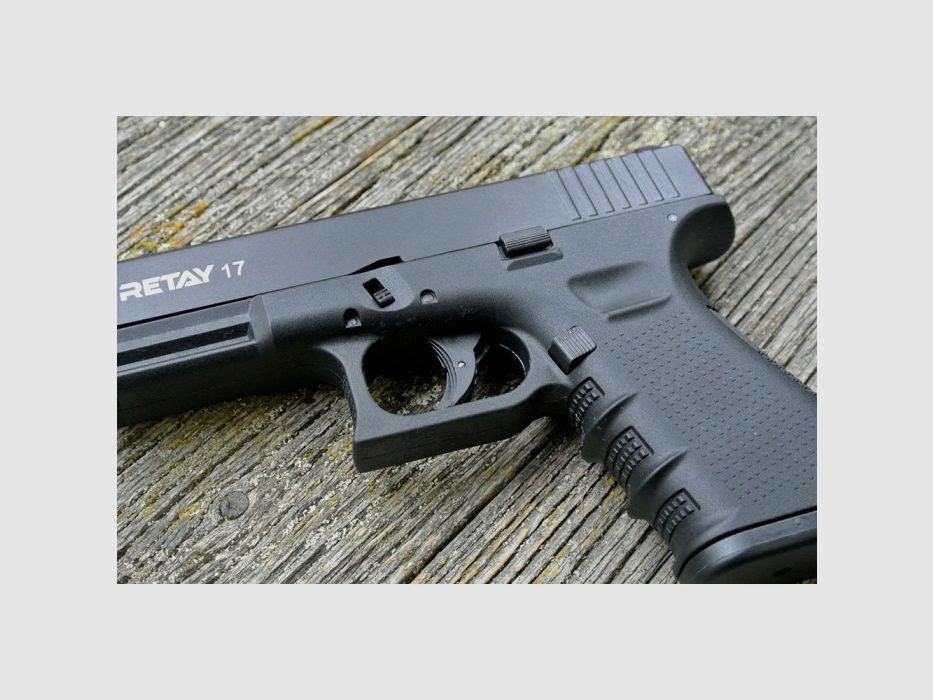 RETAY G17 Black – 9 mm P.A.K. / Glock 17 Replica / Copy – EU-wide Shipping / EU-Wide Shipping, image 2 of 6